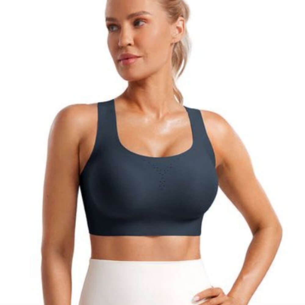 Women’s Crz Yoga Flex Sculpt Racerback Neck Sports Bra